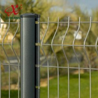 Composite hot dipped galvanized steel palisade fence panels