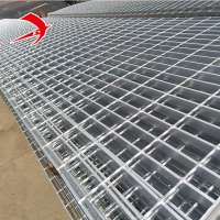 Metal grid plate galvanized bar steel grating walkway