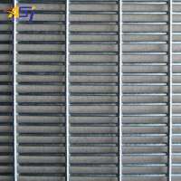 galvanized welded high security anti-climb 358 mesh fence