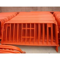 temporary metal crowd control barriers