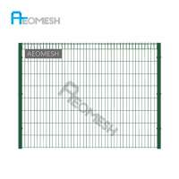 Made in Guangzhou Professional Factory Galvanized Welded Wire Mesh Edge Fence